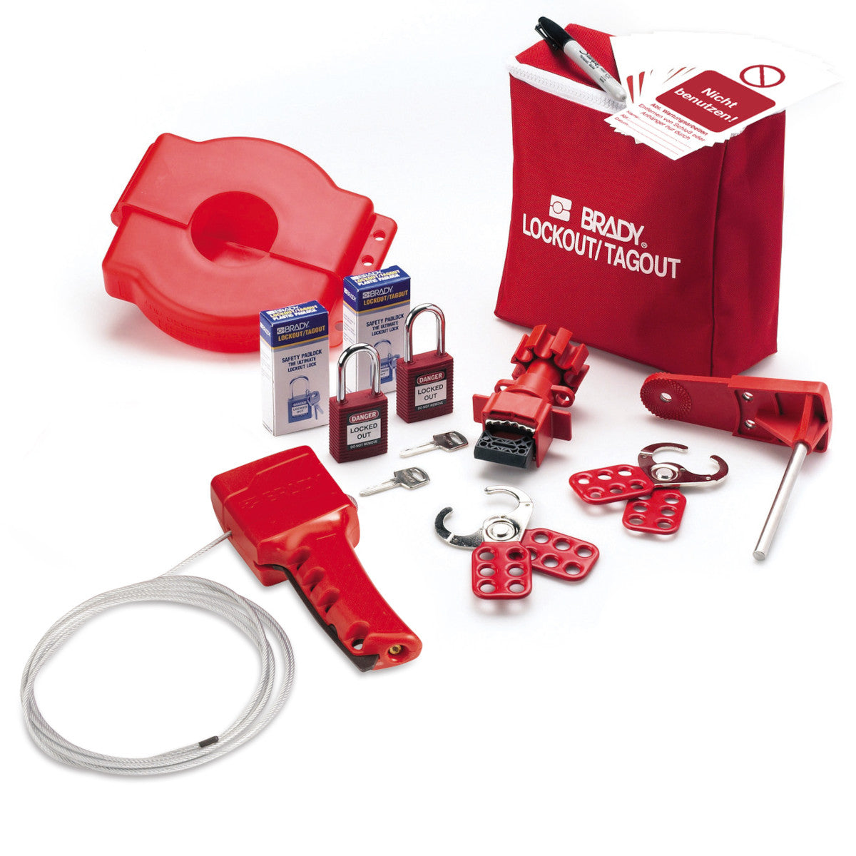 Kleines verstellbares Lockout-Set