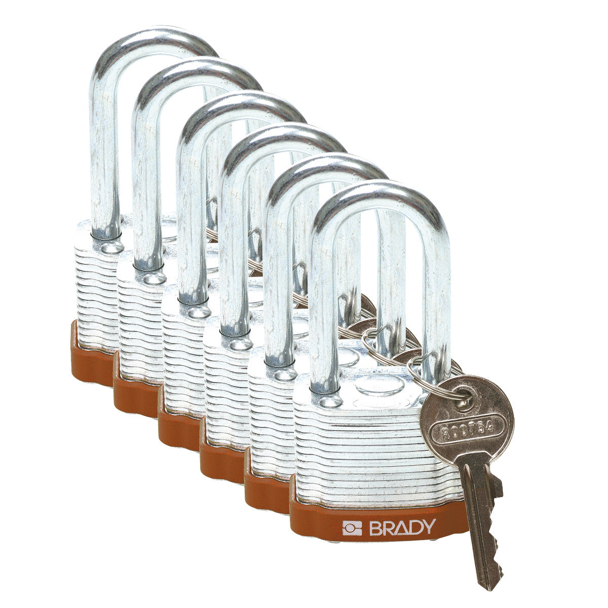 Laminierte Stahlvorhängeschlösser - mit Schliesszwang