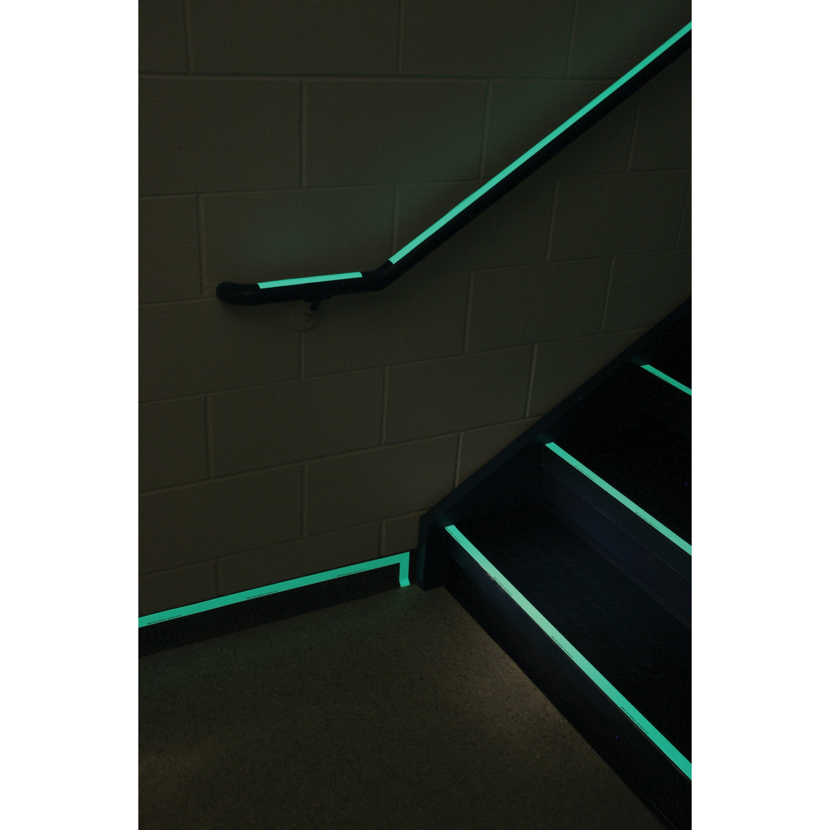 Photoluminescent marking tape