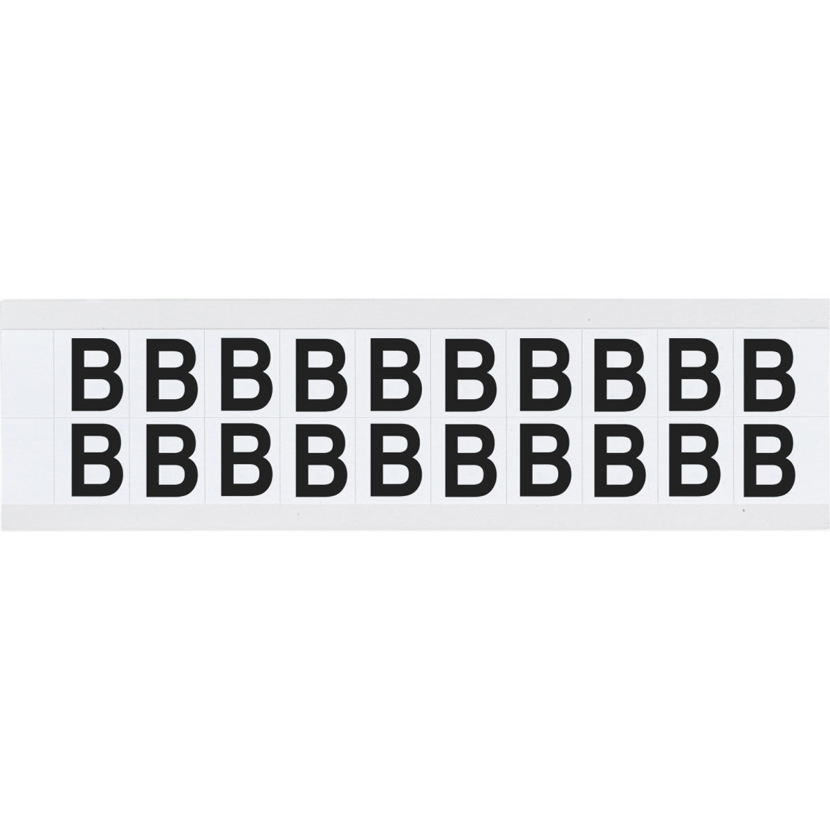 B-946 (Vinyl) für die Innen - und Aussenanwendung - Buchstaben auf Karte - B