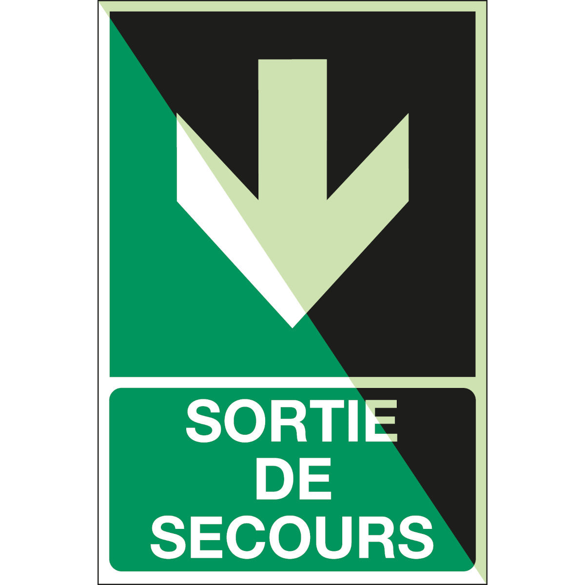 Photoluminescent safety signs