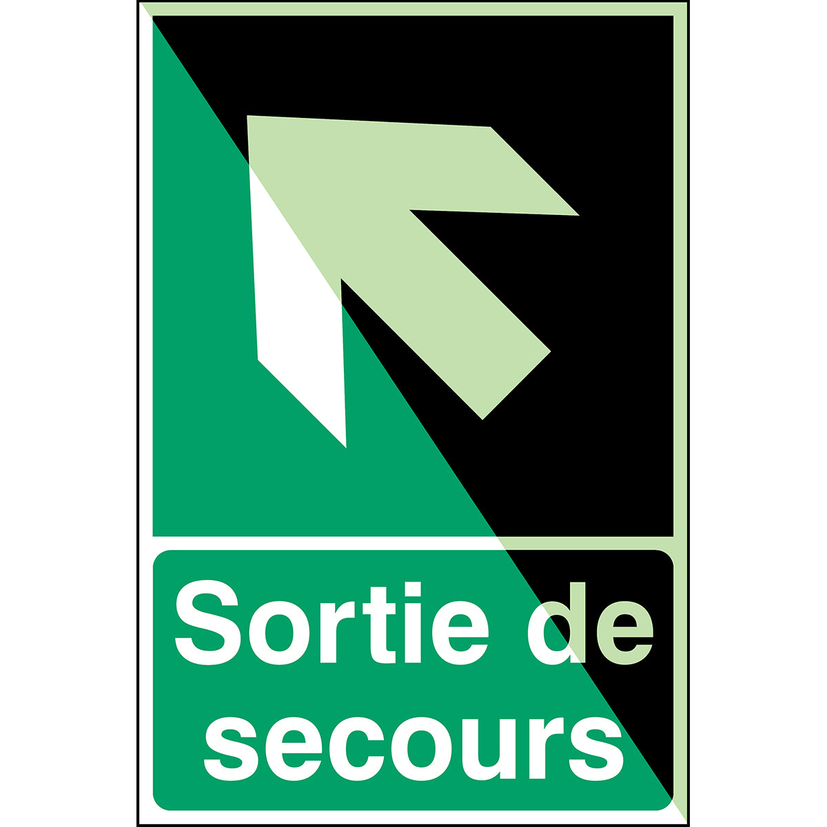 Photoluminescent safety signs