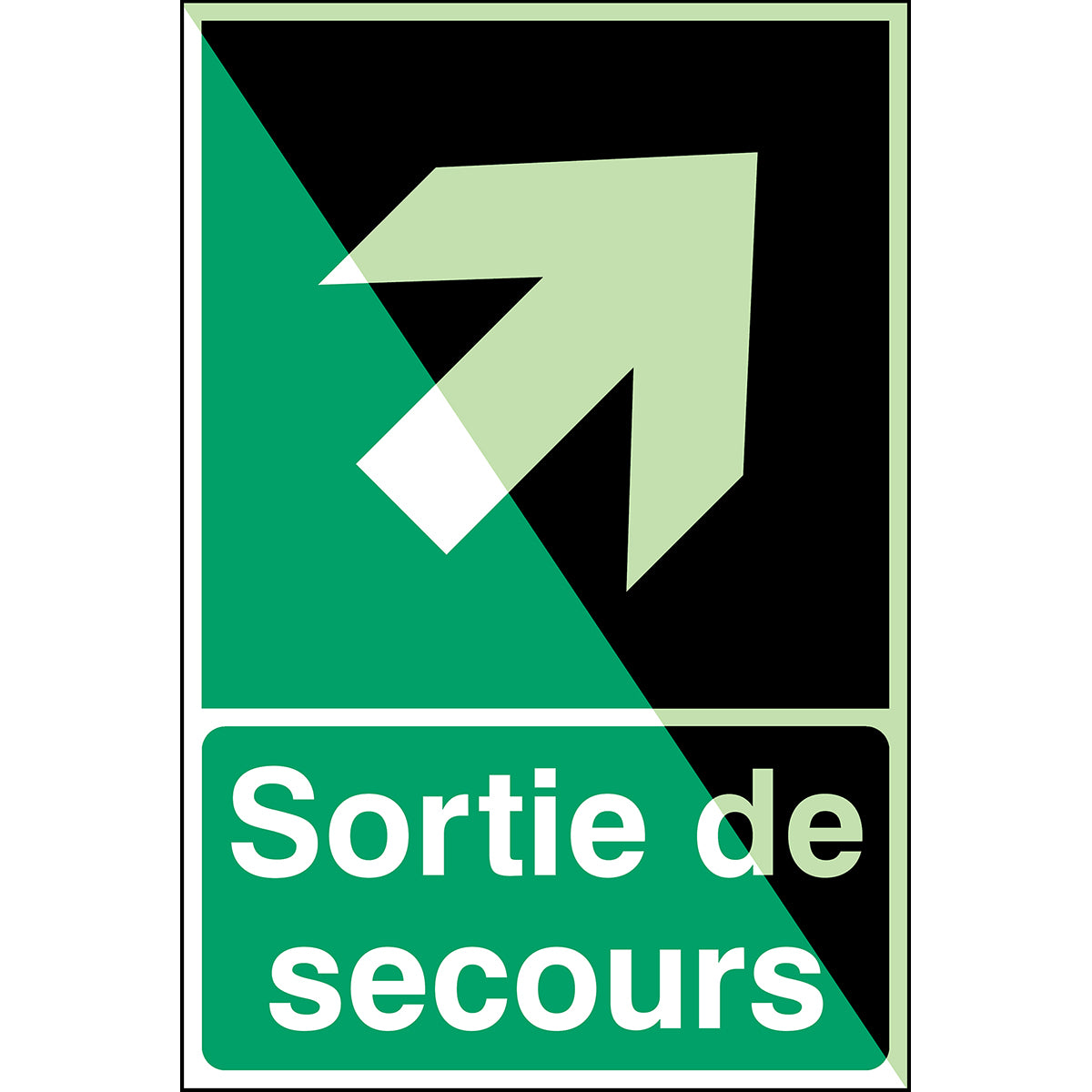 Photoluminescent safety signs