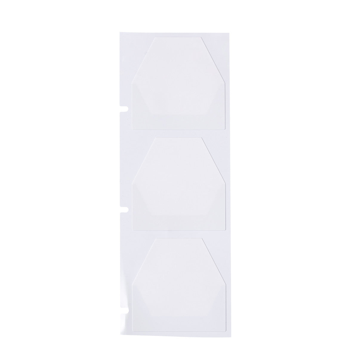 QuickFlag™ Fahnenetiketten mit abgeschrägten Seiten für die Leitungs- und Kabelkennzeichnung für A5500-Drucker - 44,45 x 38,10 mm