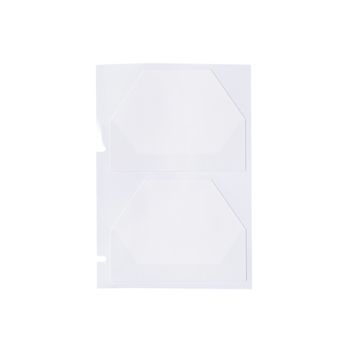 QuickFlag™ Fahnenetiketten mit abgeschrägten Seiten für die Leitungs- und Kabelkennzeichnung für A5500-Drucker - 44,45 x 50,80 mm