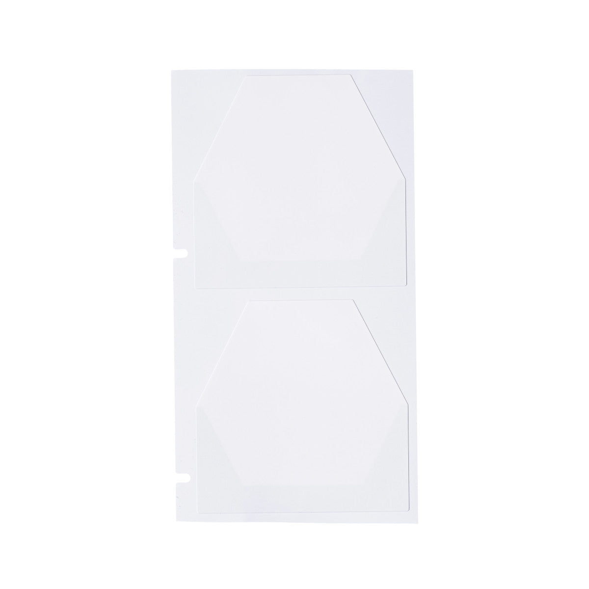 QuickFlag™ Fahnenetiketten mit abgeschrägten Seiten für die Leitungs- und Kabelkennzeichnung für A5500-Drucker - 50,80 x 50,80 mm