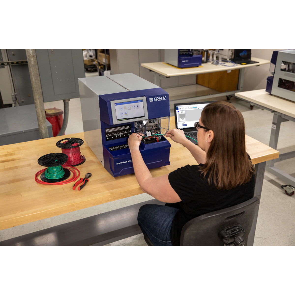 Bedruckbare Polyvinylfluorid-Etiketten für den Thermotransferdrucker BradyPrinter A5500