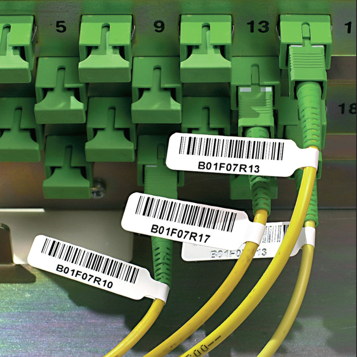 P-Etikettenfahnen aus mattem Polypropylen für M410, M510 und M511 Drucker