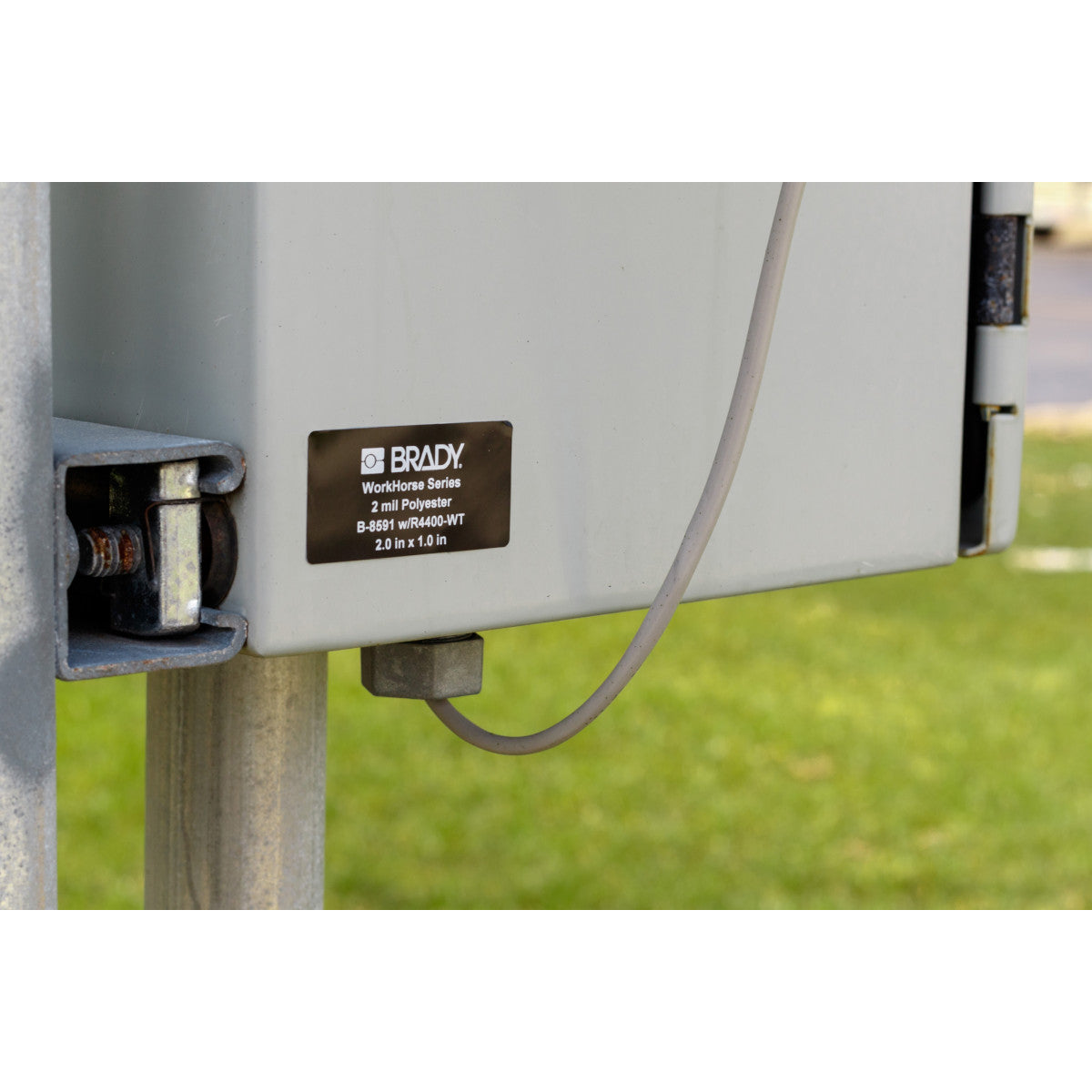 B33 witterungsbeständige Polyester-Endlosetiketten für den Außenbereich