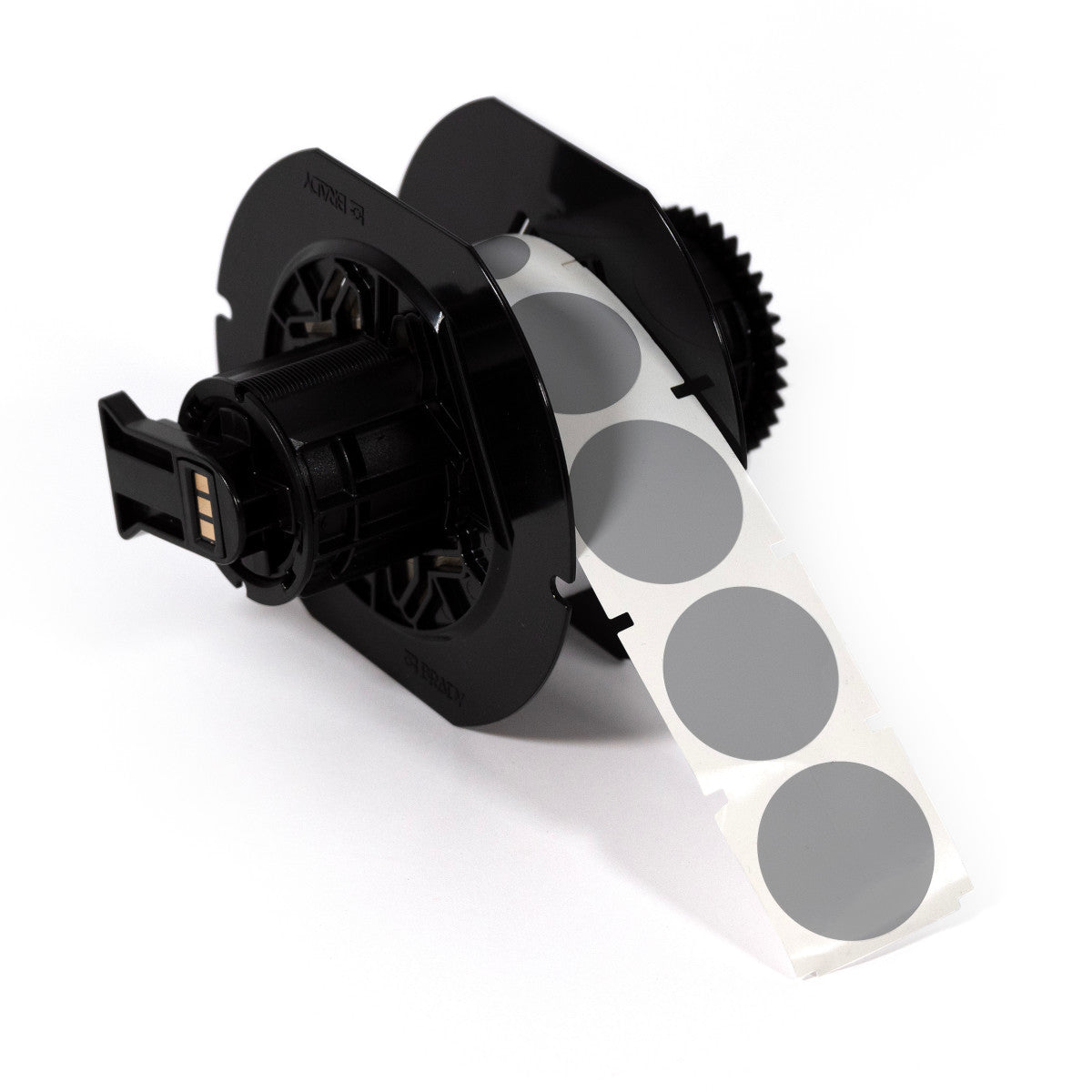 Inspection sticker, 35 mm, grey