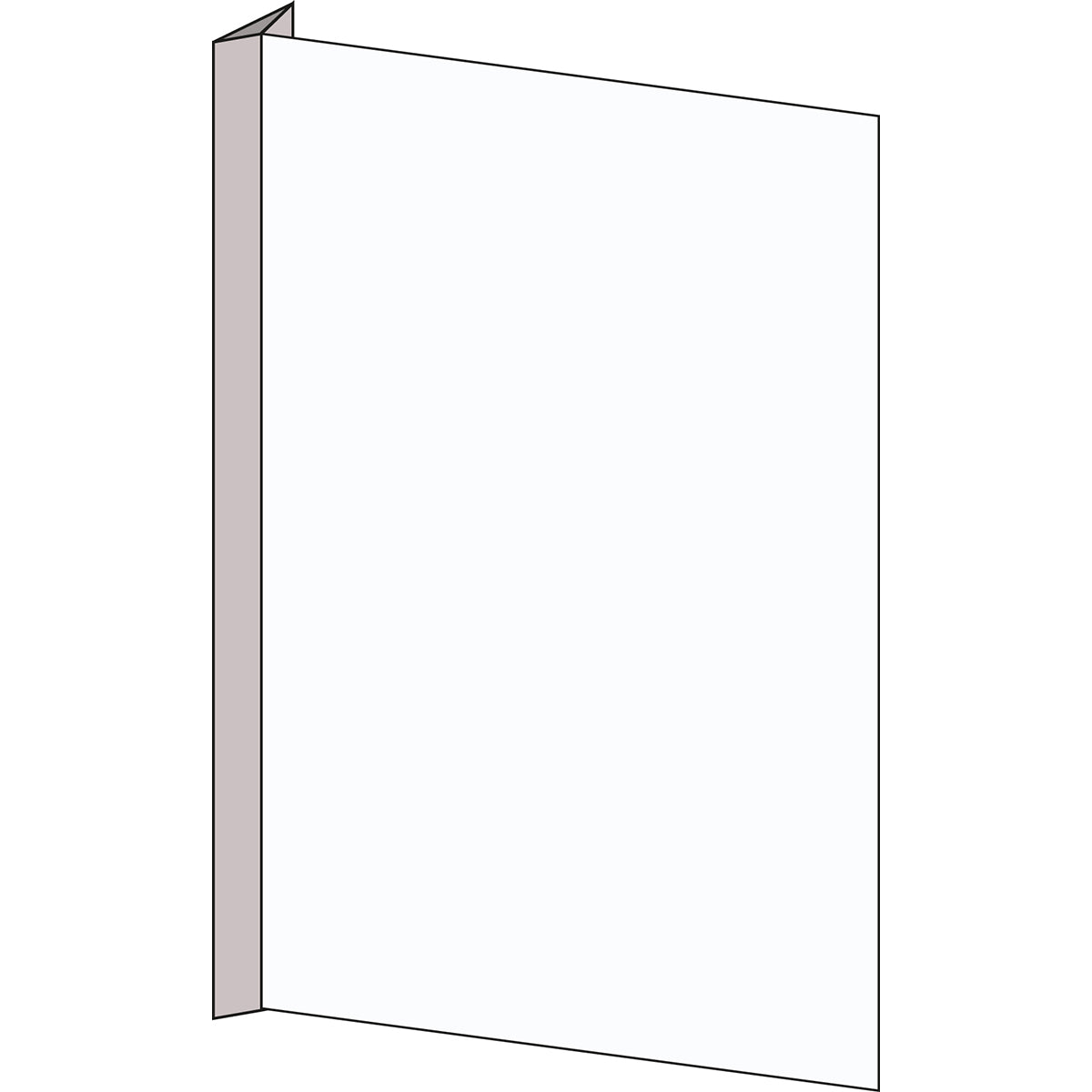 Blanko Fahnenschilder