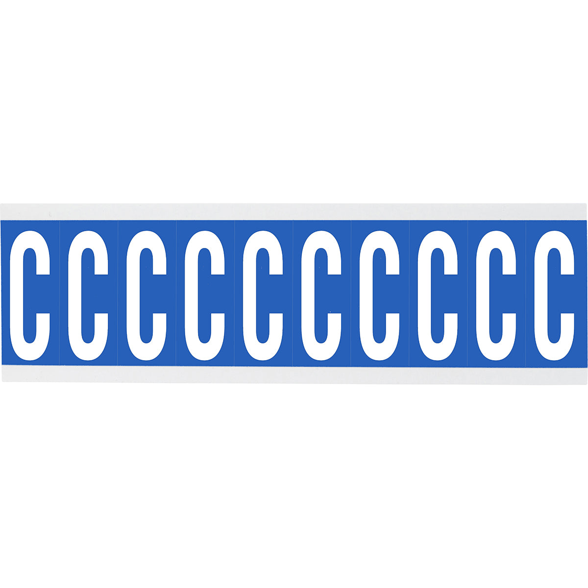 Chiffres ou lettres sur carte - 22 x 38 mm Blanc/Noir - C