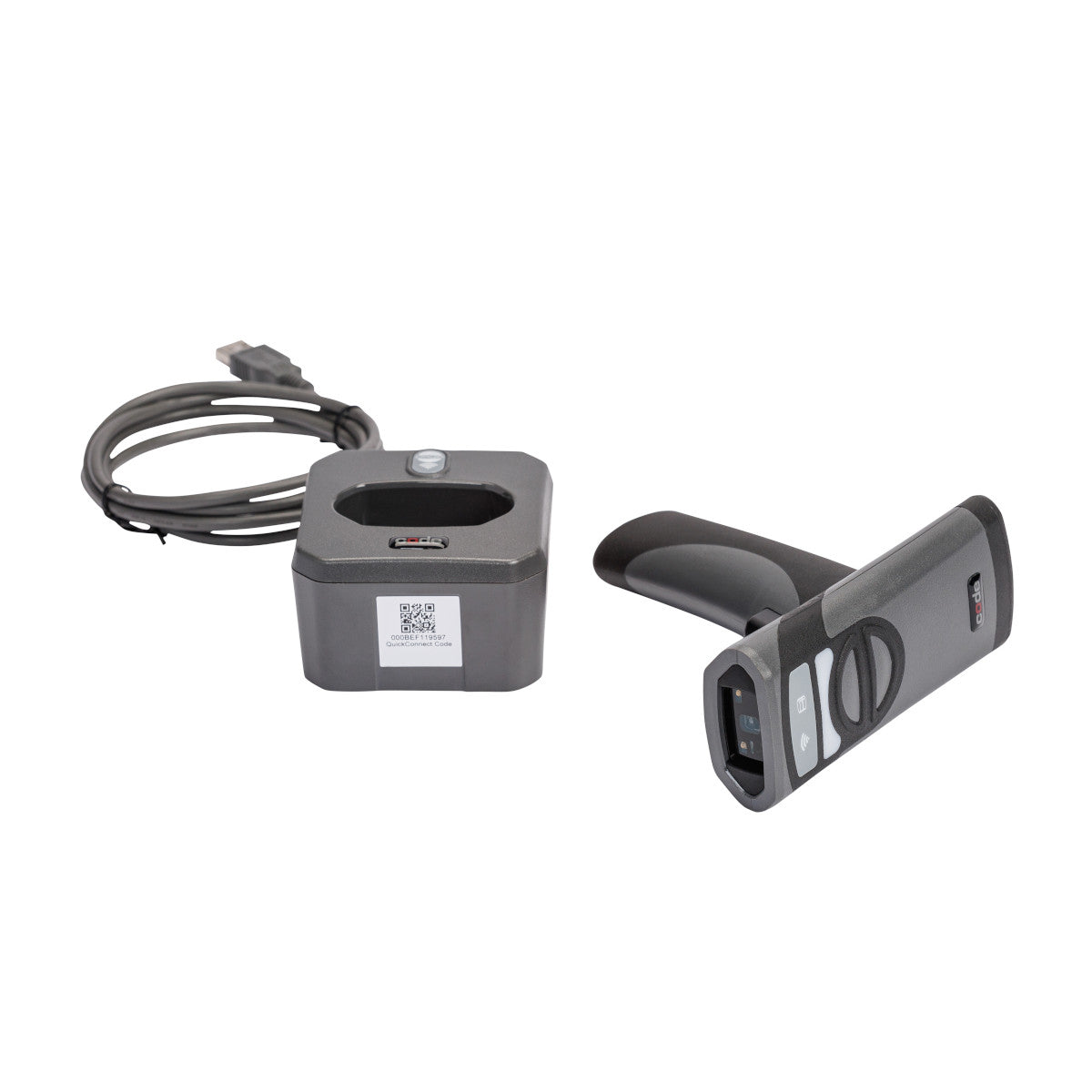 CR2700 kabelloses Hand-Barcode-Lesegerät mit Ladestation - Bluetooth, 1D, 2D, QR-Code