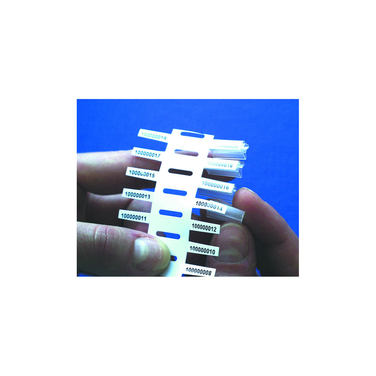DuraSleeve insert labels suitable for thermal transfer printing for cable identification