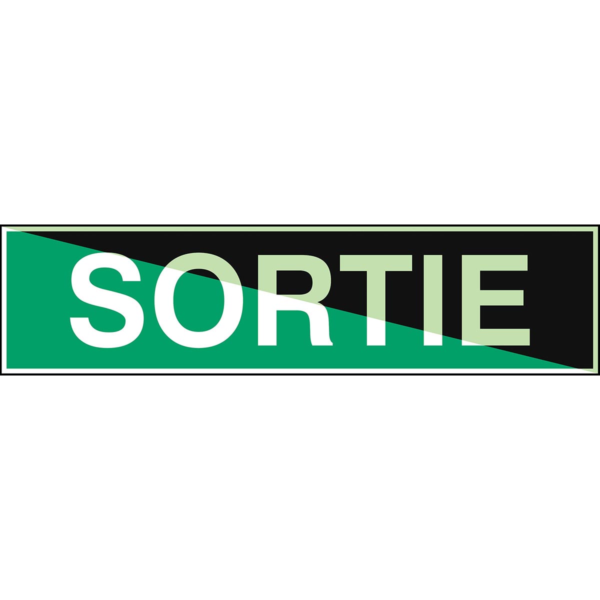 Photoluminescent safety signs