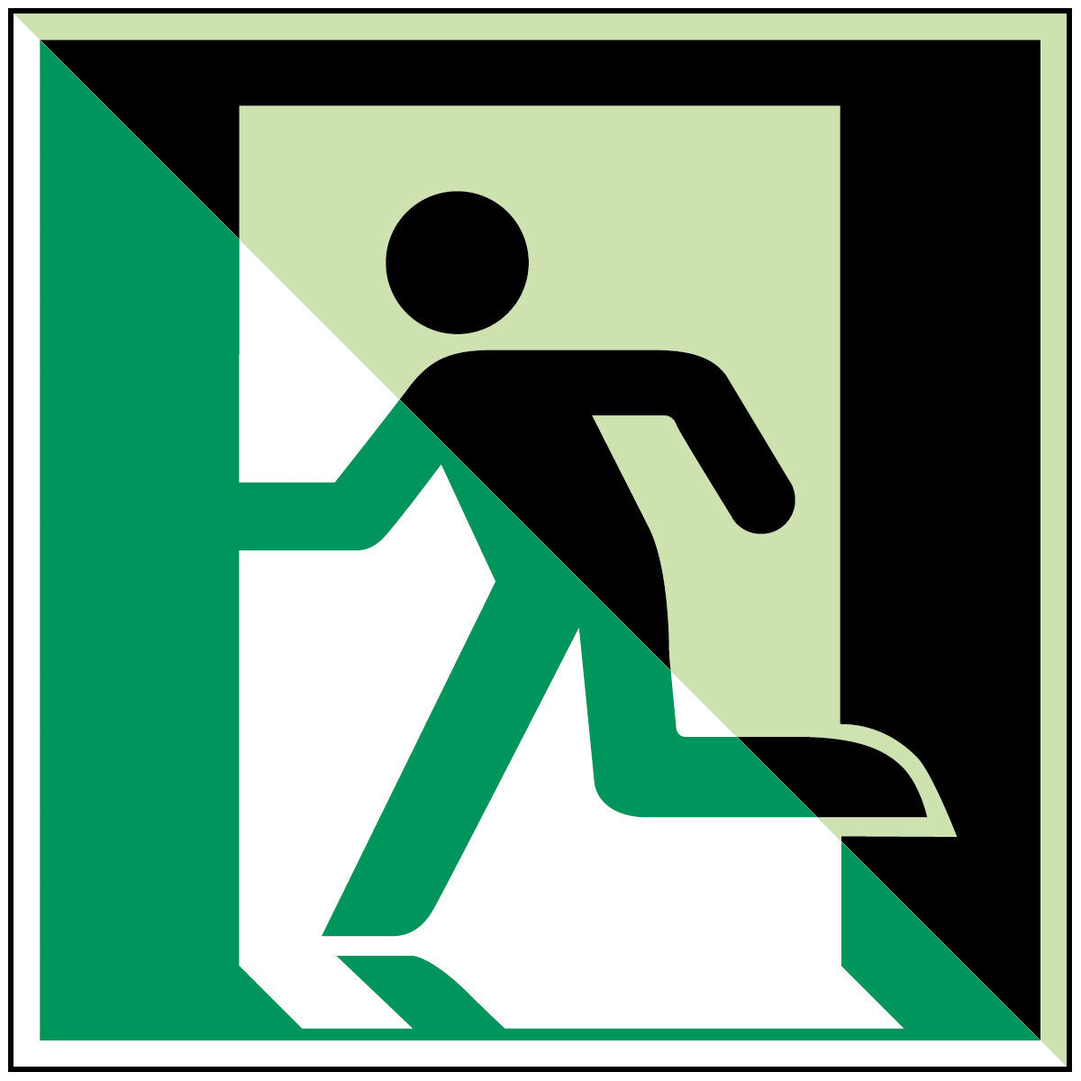 Photoluminescent safety signs
