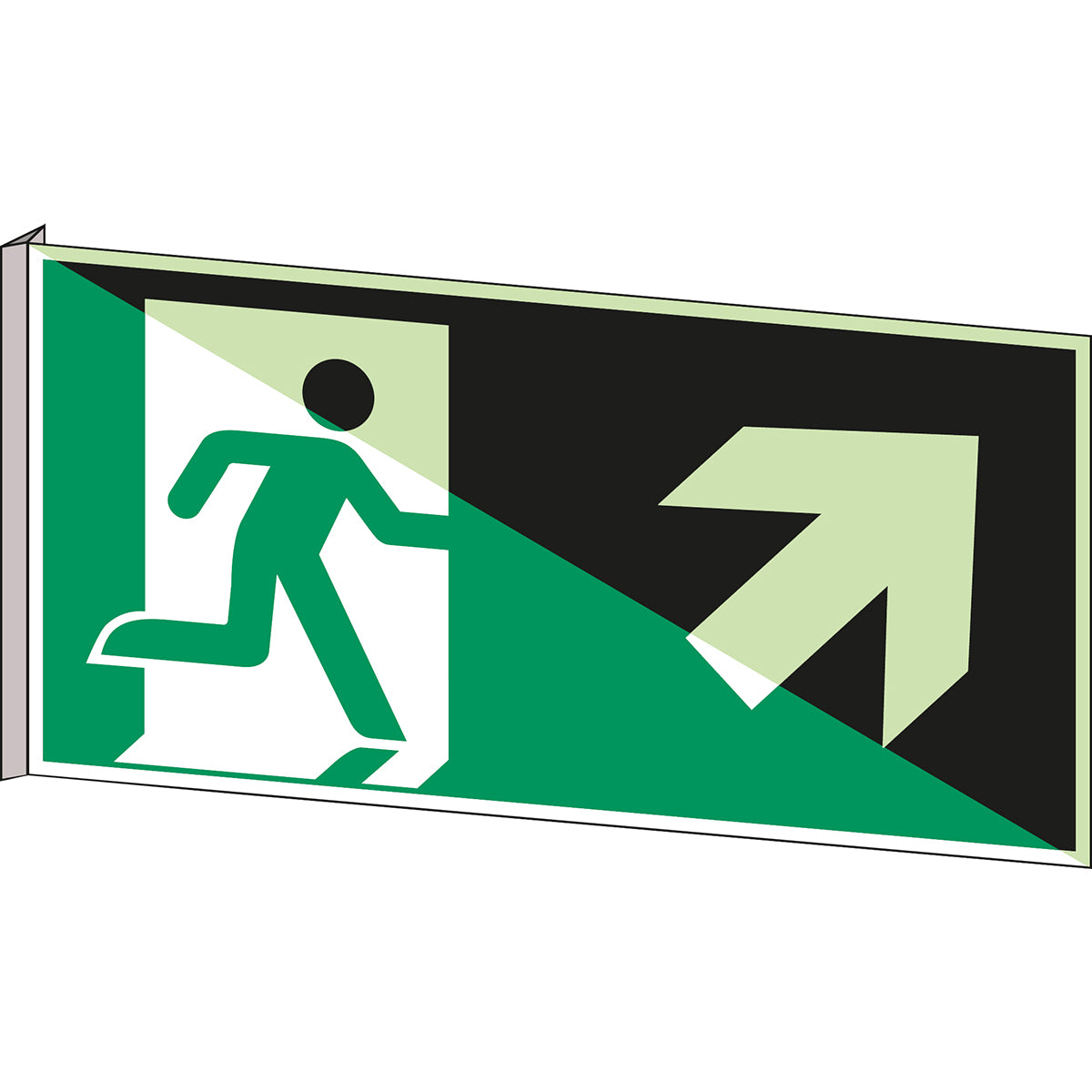 Photoluminescent safety signs