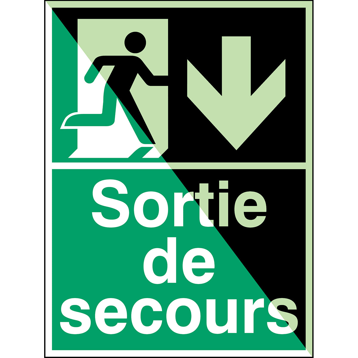 Photoluminescent safety signs