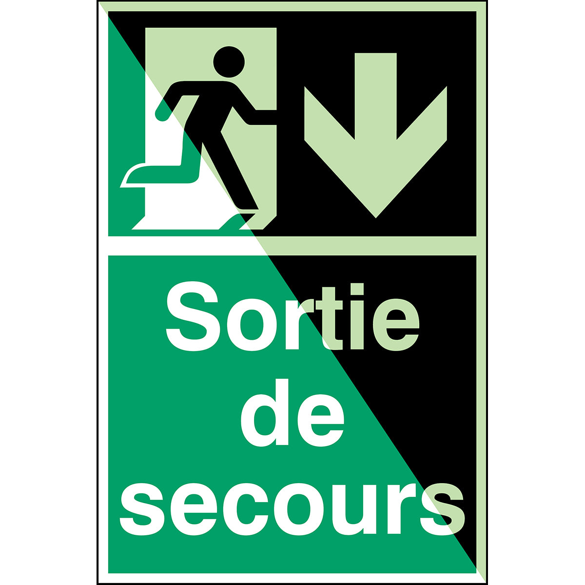 Photoluminescent safety signs