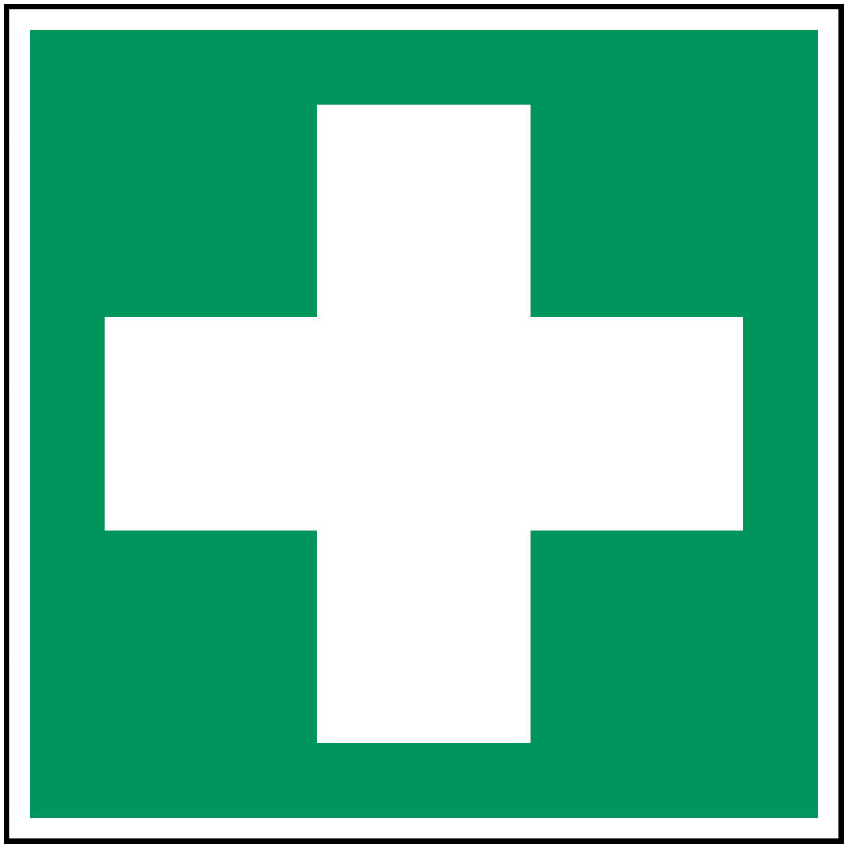 ISO safety signage - First Aid