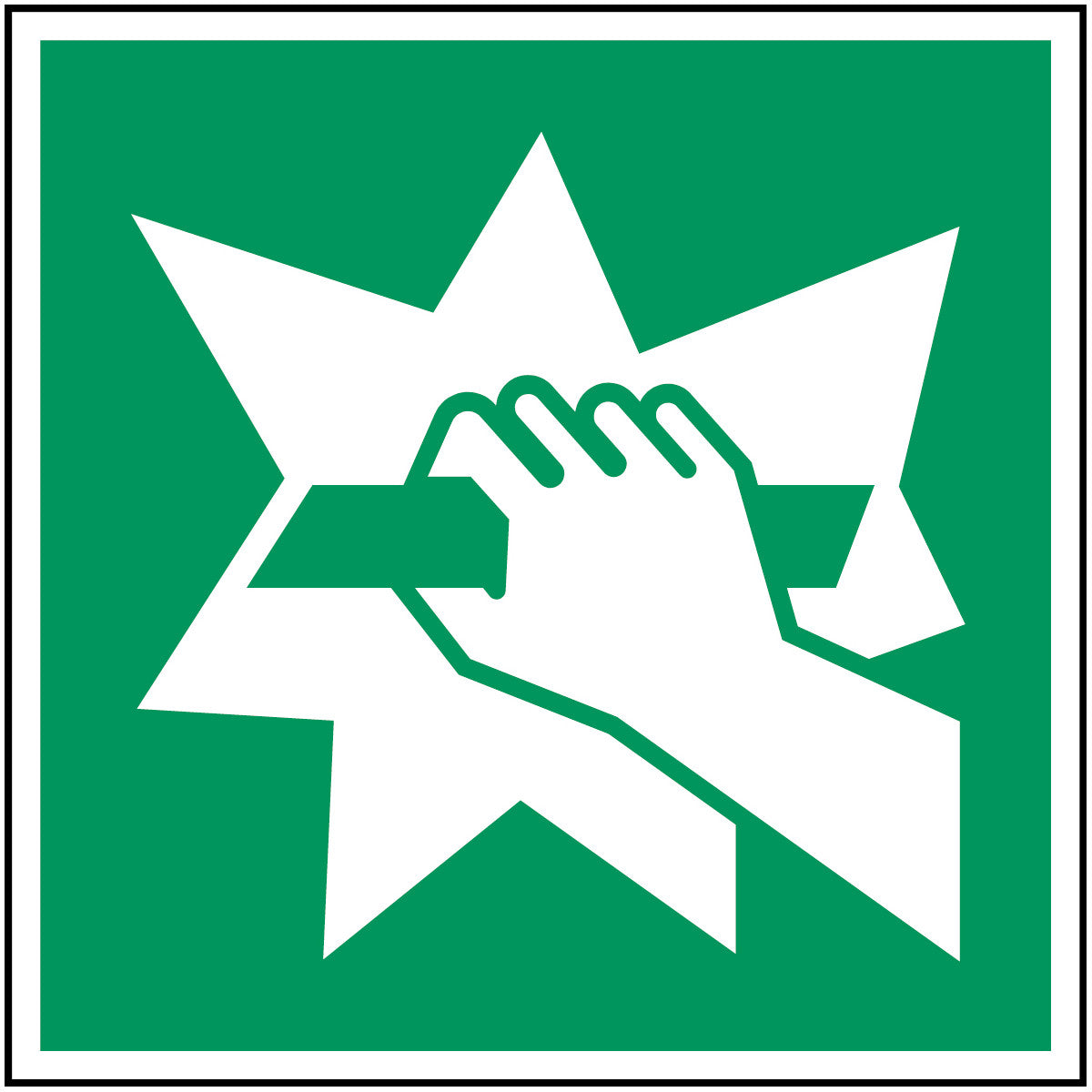 ISO safety signage - emergency exit