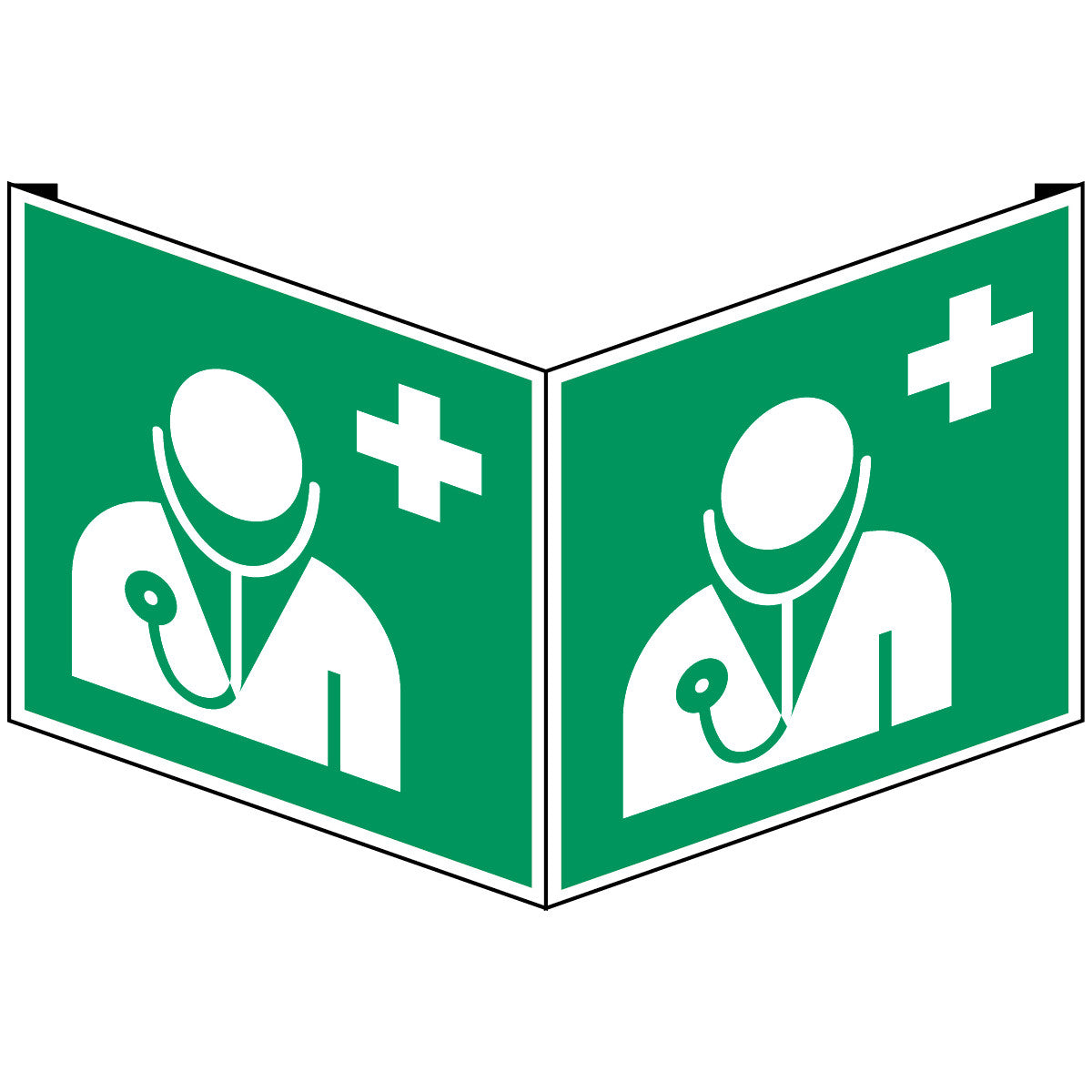 ISO safety sign - doctor