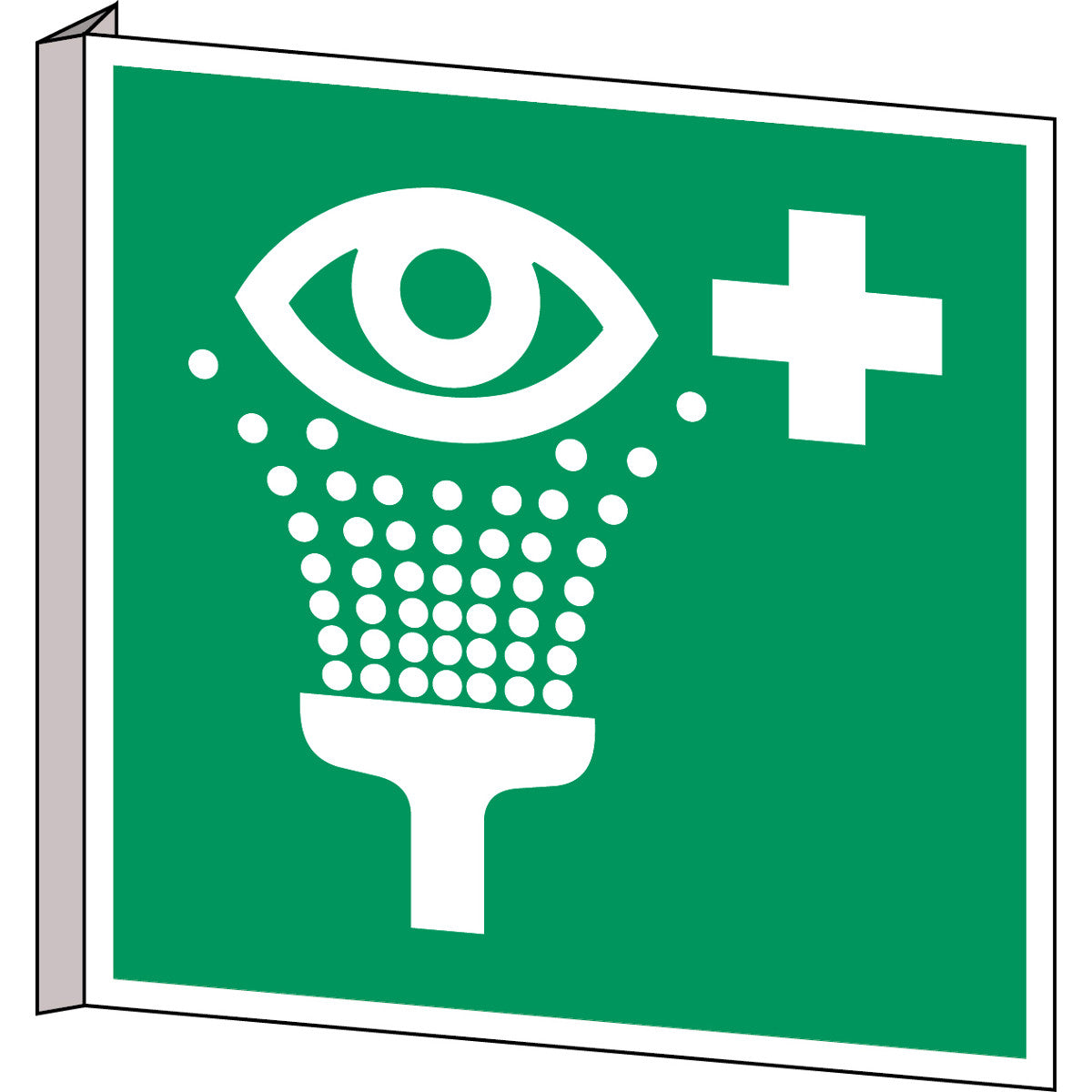 ISO safety sign - eyewash station