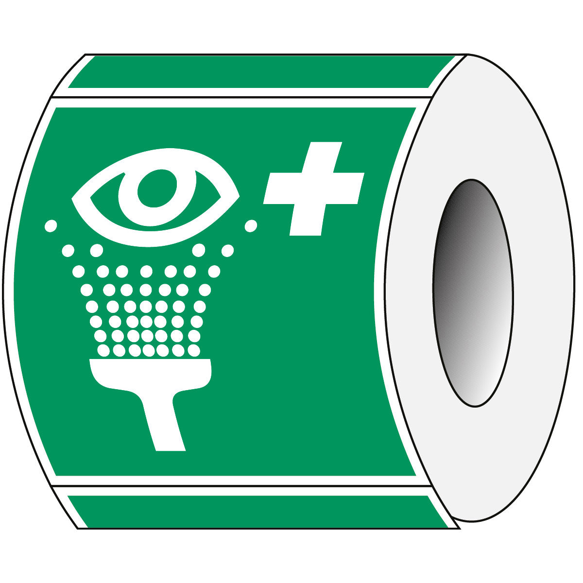 ISO safety sign - eyewash station