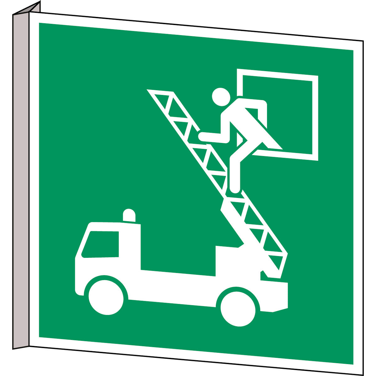 ISO safety signage - emergency exit