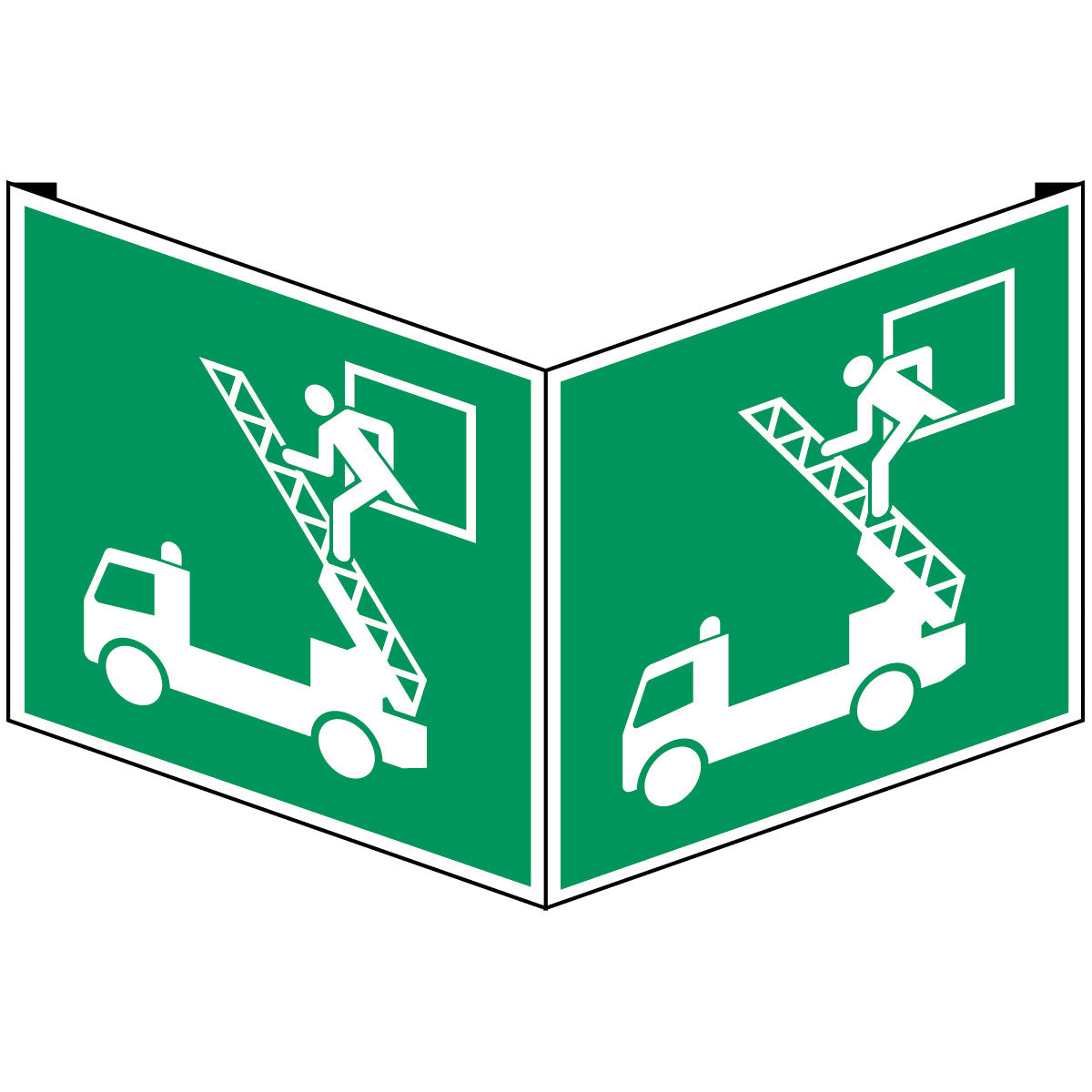 ISO safety signage - emergency exit