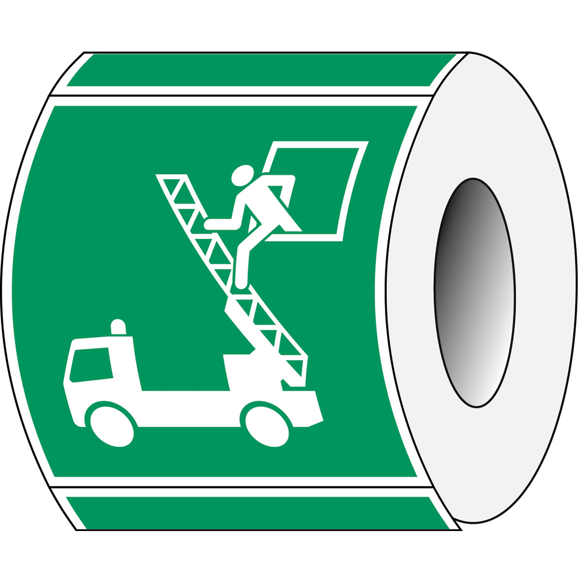ISO safety signage - emergency exit