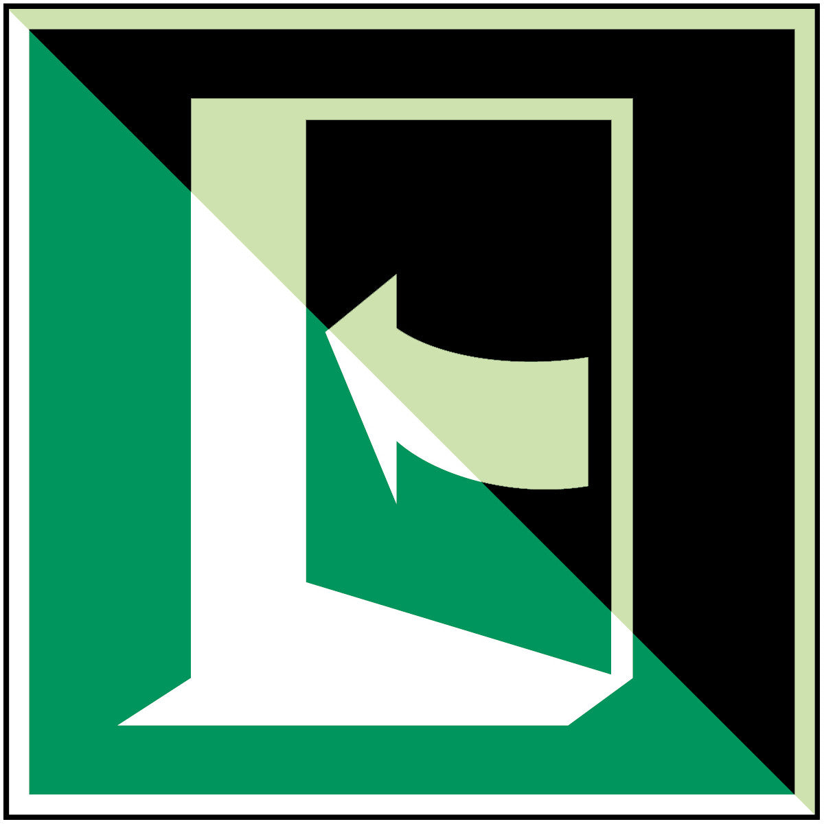 Photoluminescent safety signs