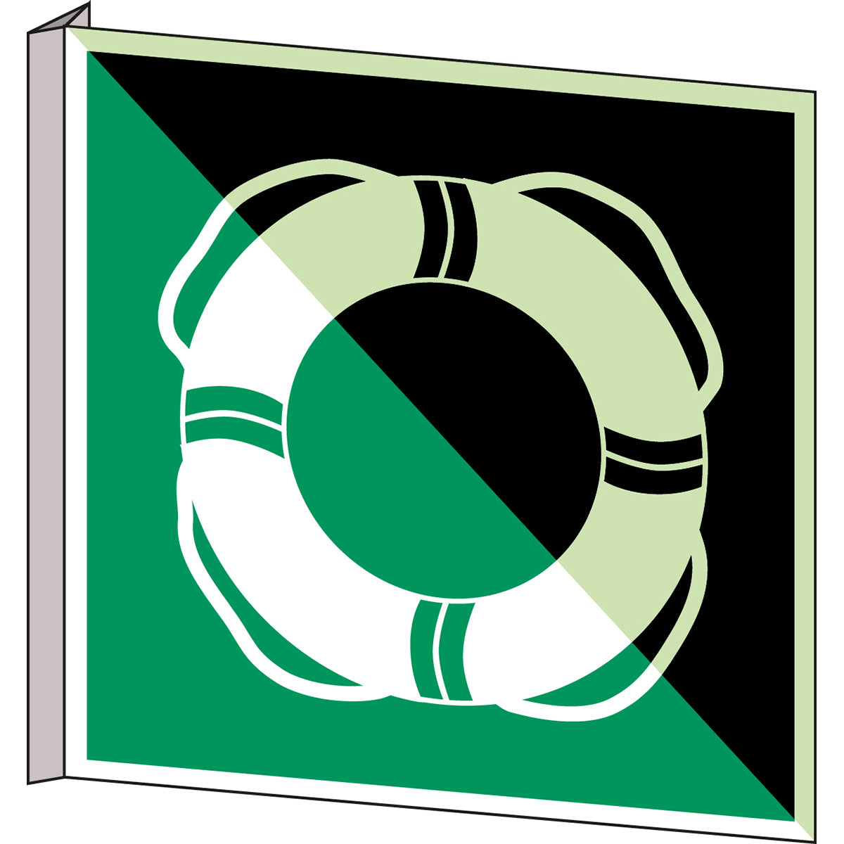 ISO-Sicherheitsschild – Wasserrettungsgeräte