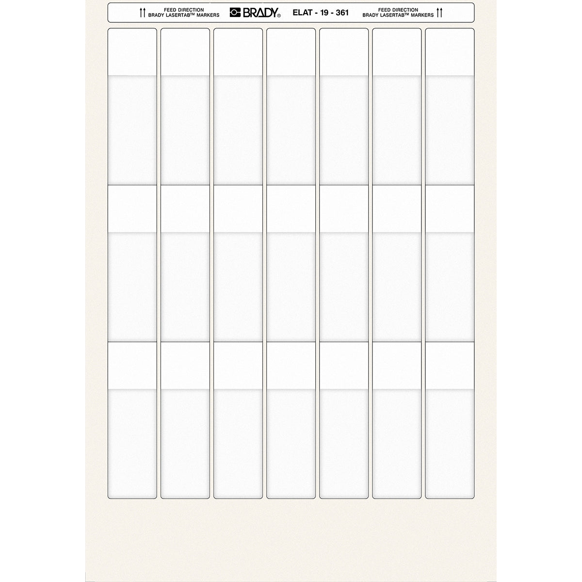 LaserTab Etiketten für Laserdrucker