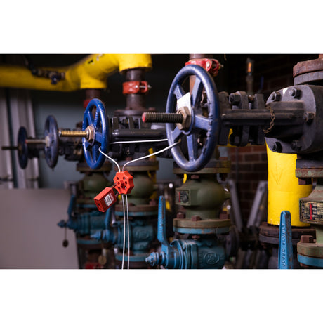 Doppeltes Hex-Spin-Absperrsystem mit Kabel