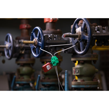 Doppeltes Hex-Spin-Absperrsystem mit Kabel