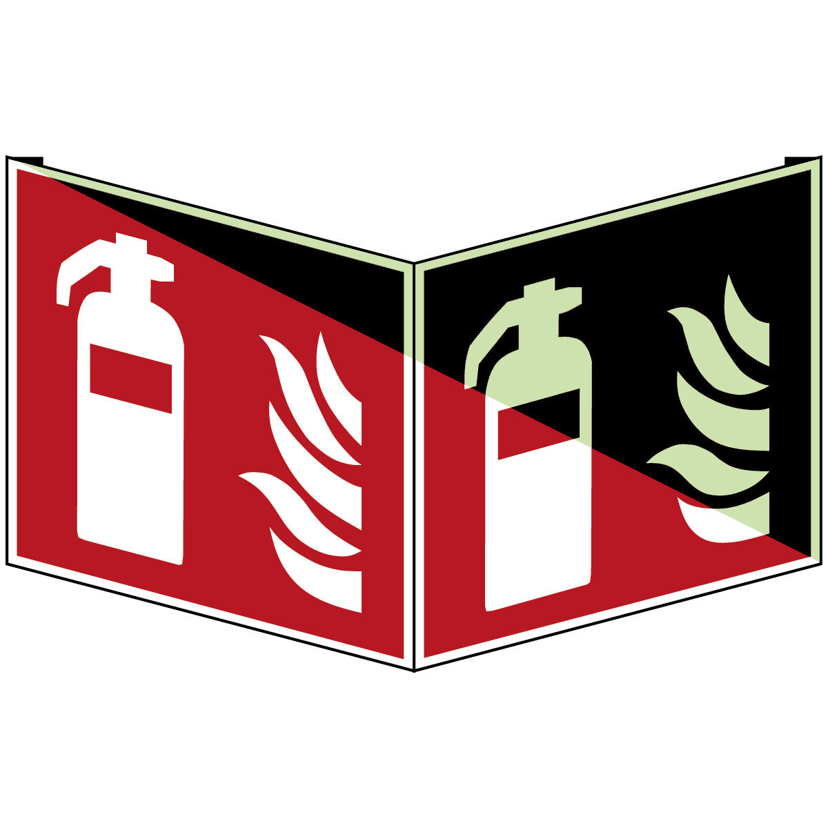 Photoluminescent safety signs