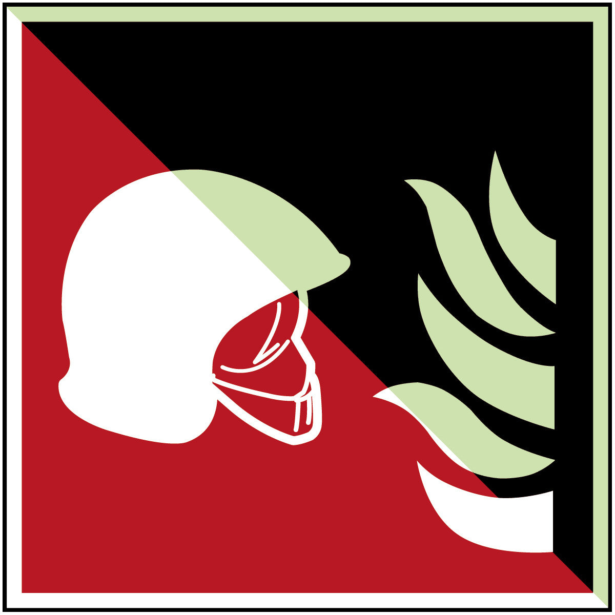 Photoluminescent safety signs