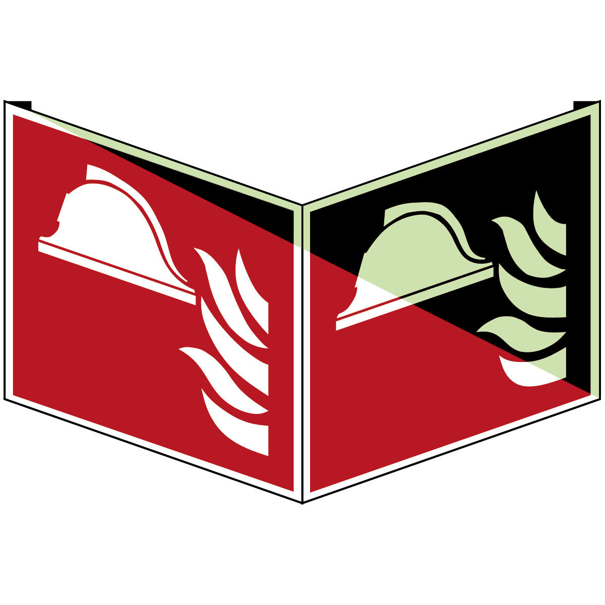 Photoluminescent safety signs