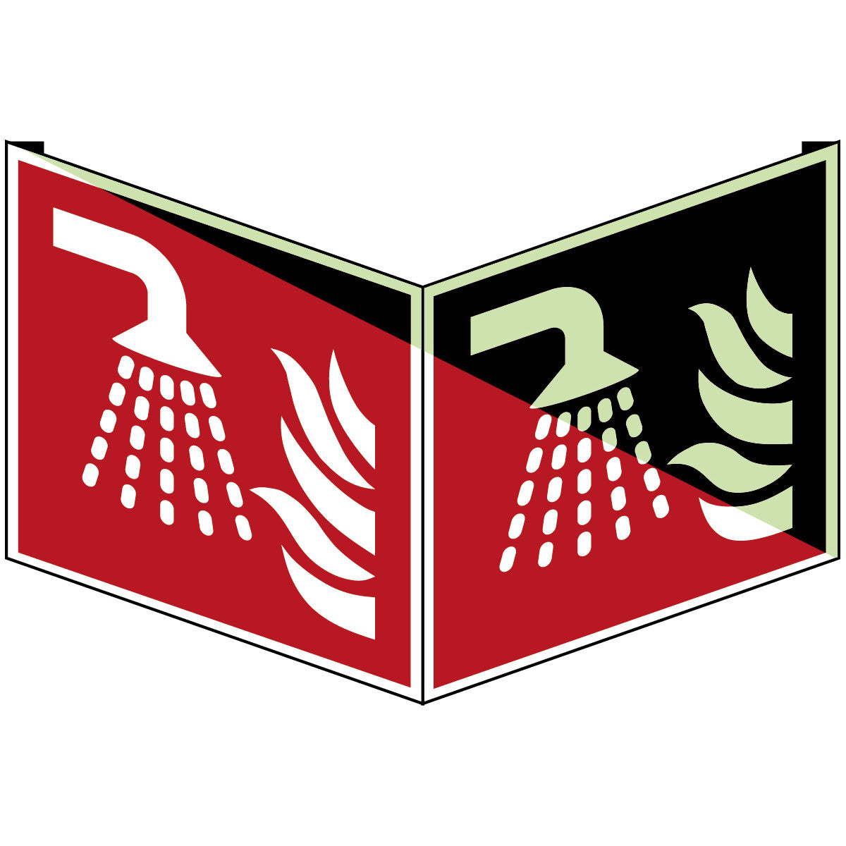 Wassernebelrohr – ISO 7010