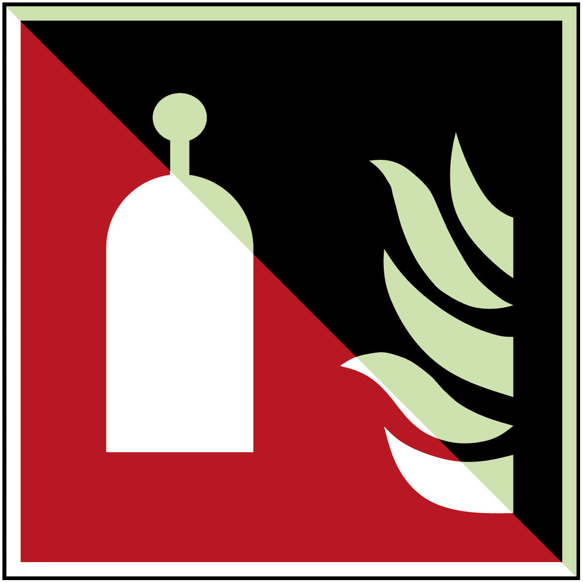 Auslösestation für Raumschutz – ISO 7010