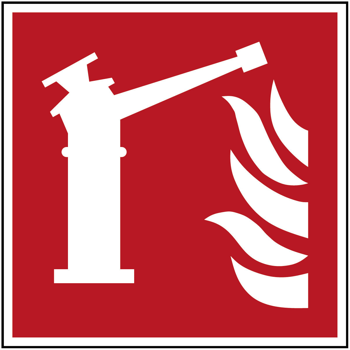 Feuerlöschmonitor – ISO 7010