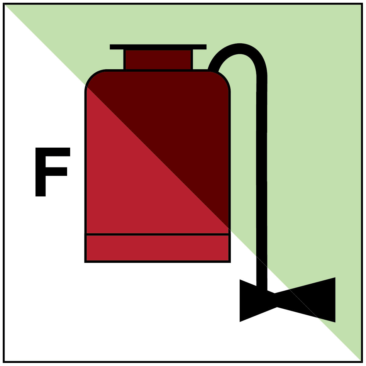 Tragbarer Schaumlöscher – IMO