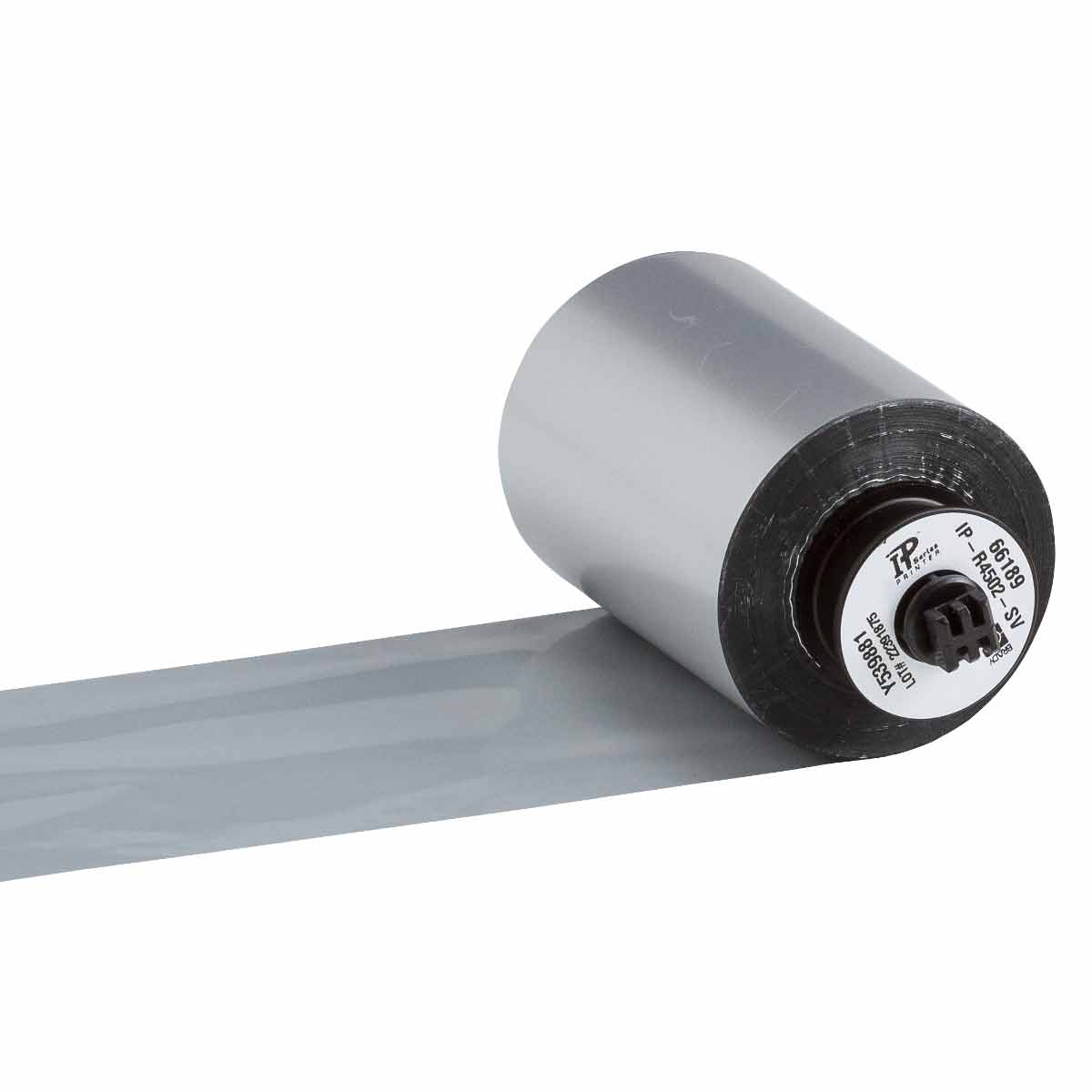 Silberfarbenes Farbband der 4500 Serie für Thermotransferdrucker – Eignet sich für Brady IP Drucker