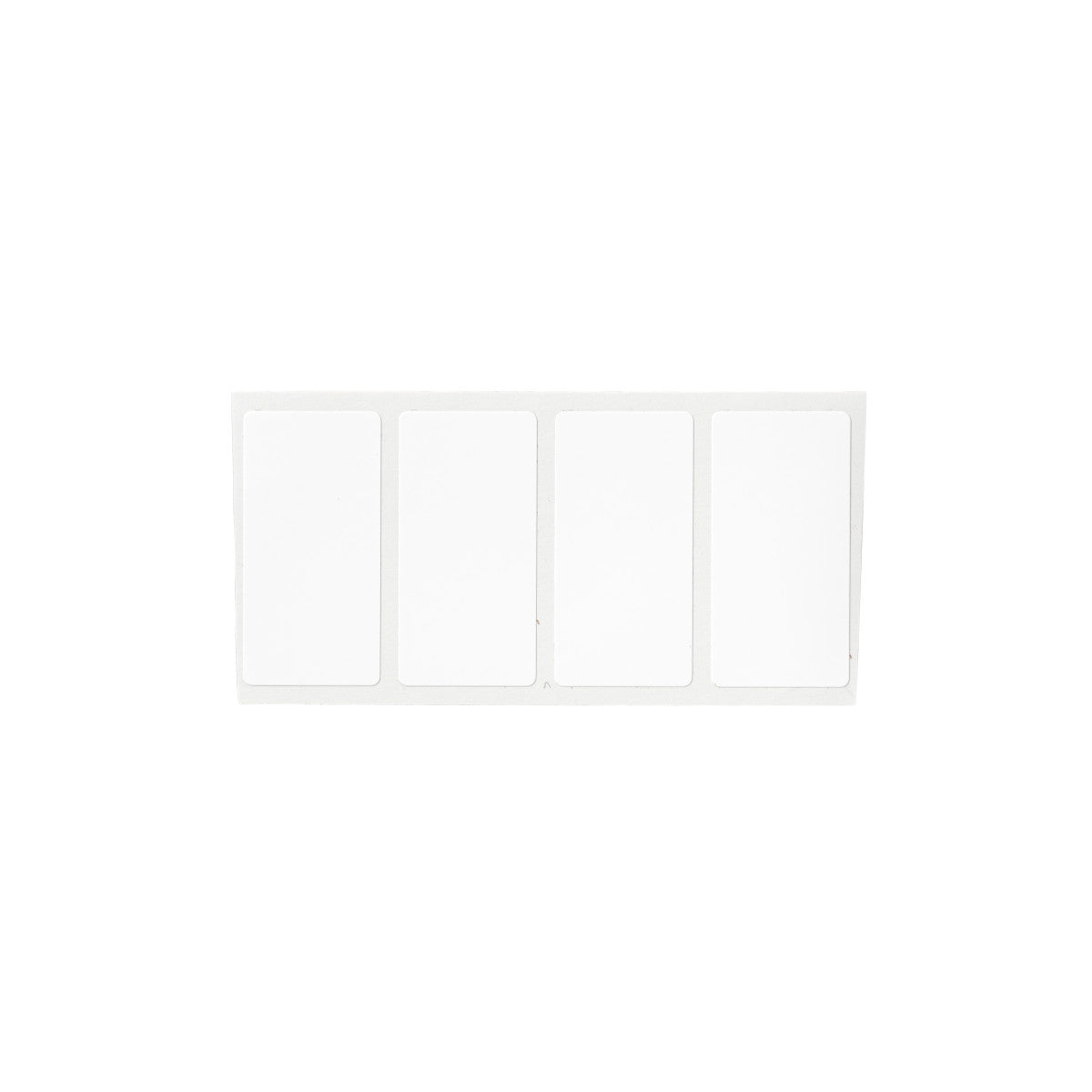 Nachhaltige Polyesteretiketten matt weiß für J7300 Drucker 25,40x50,80 mm