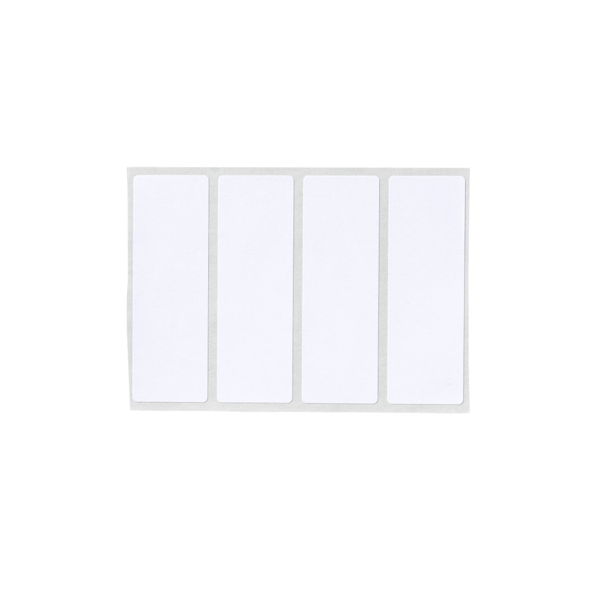 Nachhaltige Polyesteretiketten matt weiß für J7300 Drucker - 25,40 x 76,20 mm