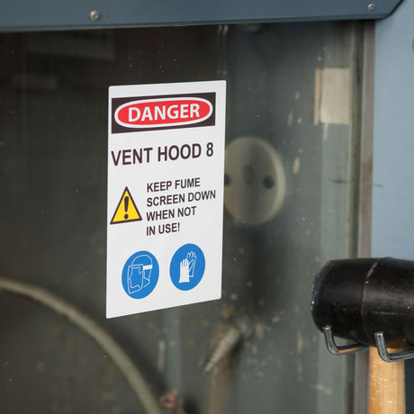 Vinyletiketten für den J2000-Drucker