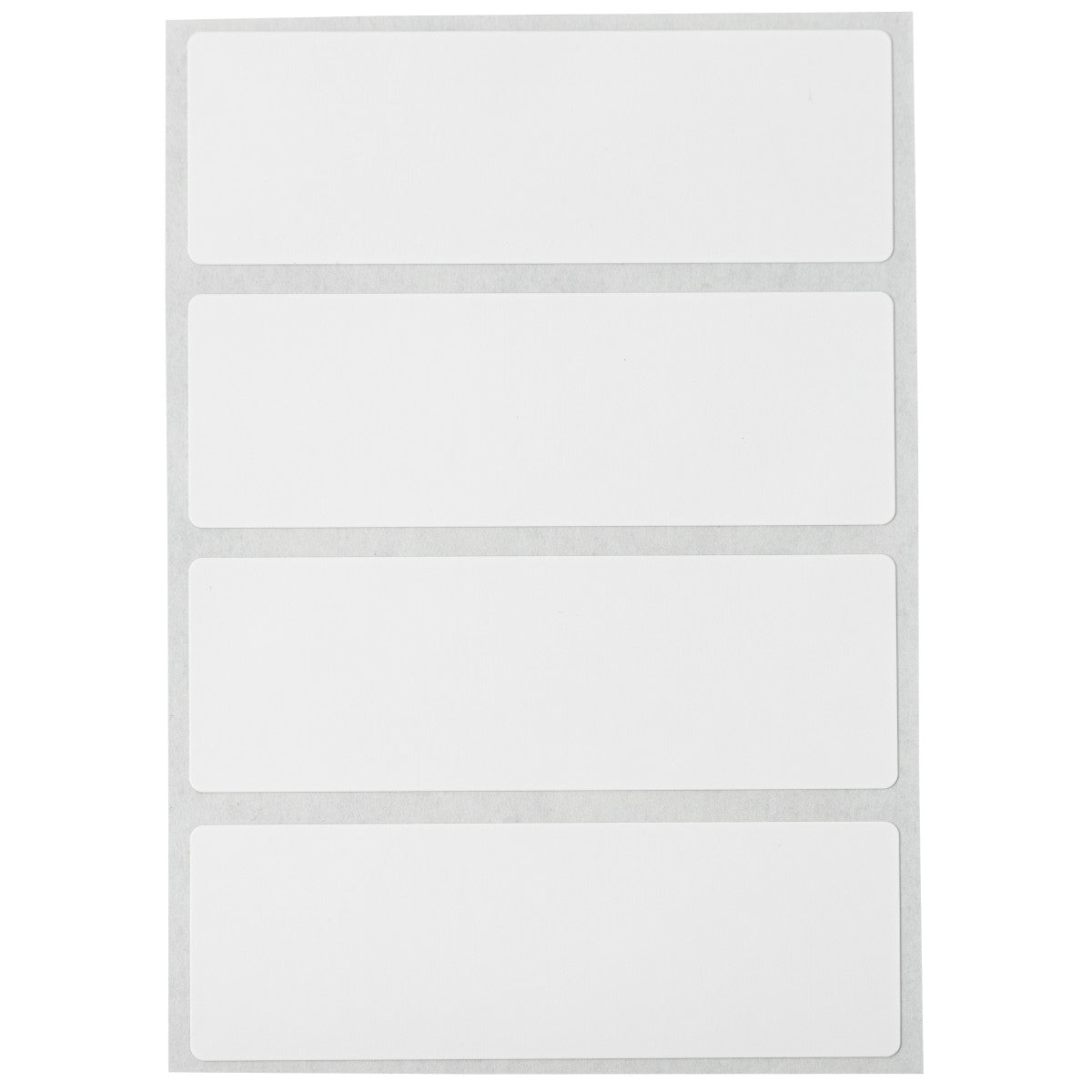 Vordimensionierte Papieretiketten für den J4000 Drucker - 25,40 mm x 76,20 mm