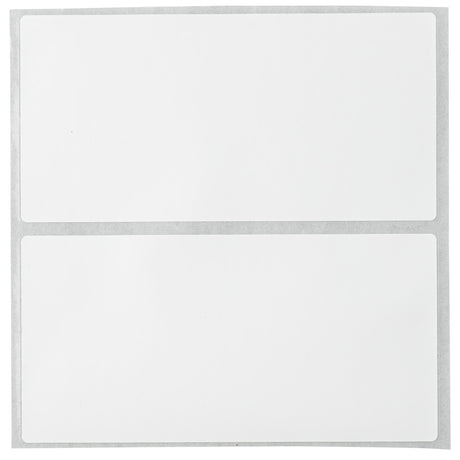 Vordimensionierte Papieretiketten für den J4000 Drucker - 50,80 mm x 101,60 mm