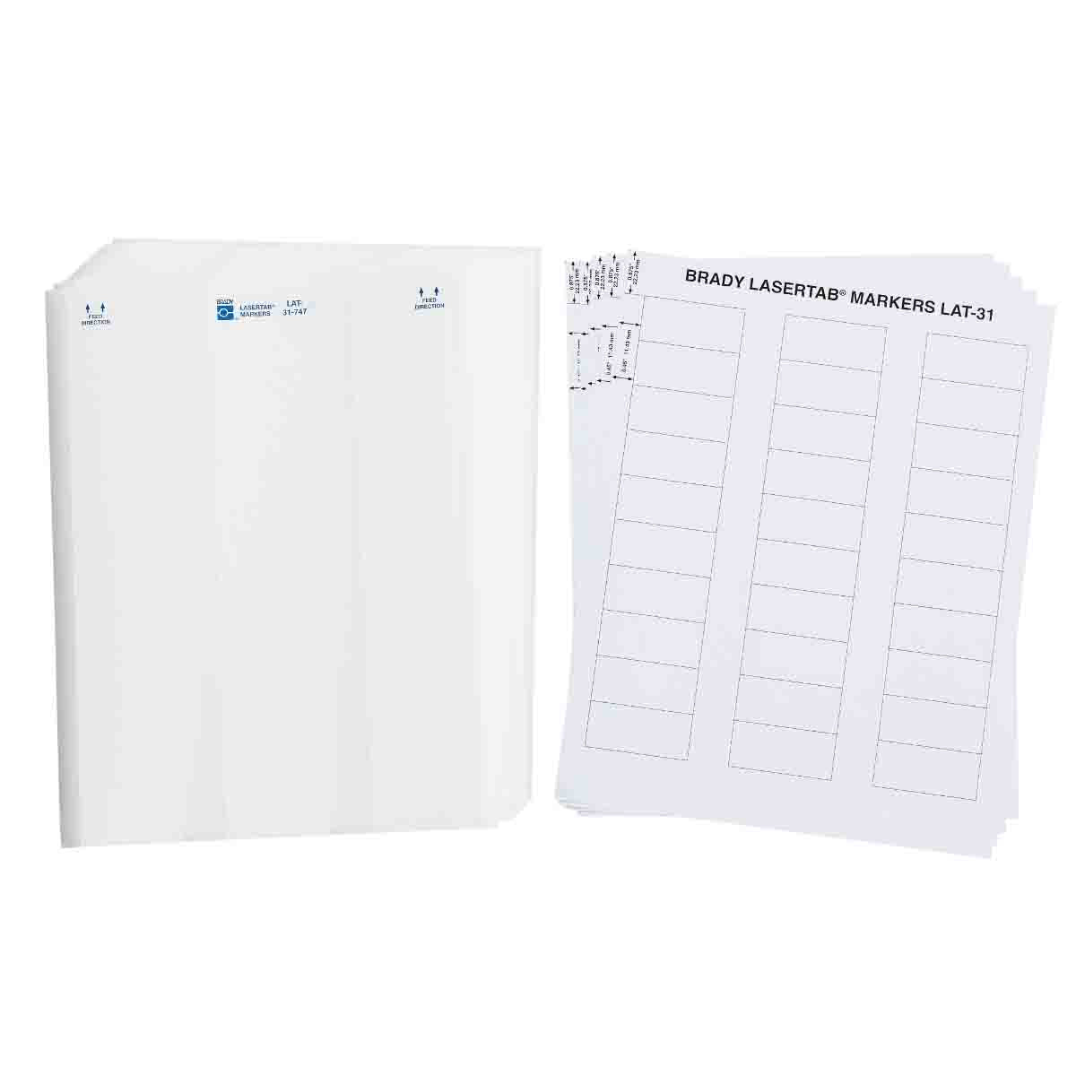 LaserTab Etiketten für Laserdrucker